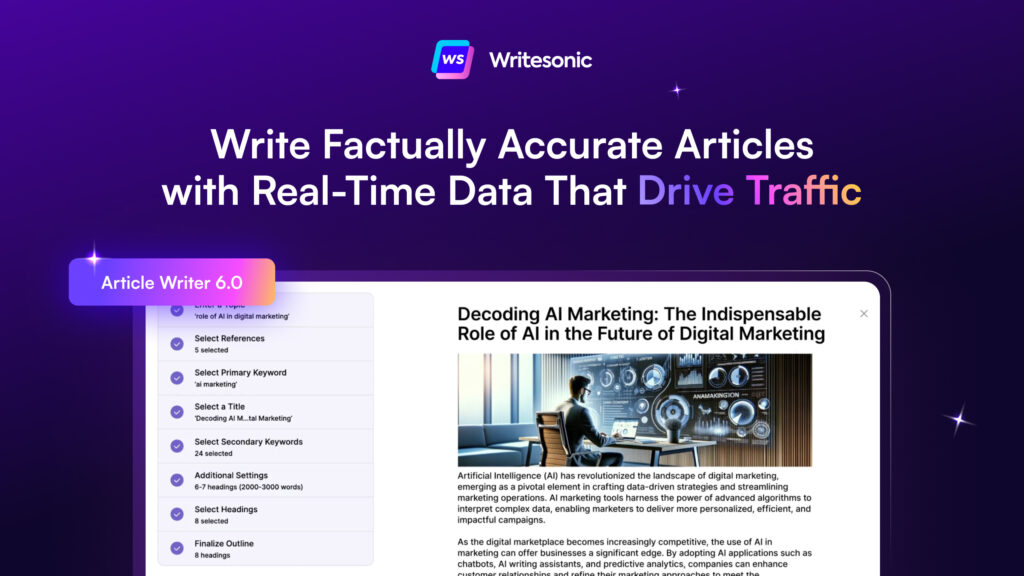 Writesonic – SEO + Conversion-Focused AI Writing