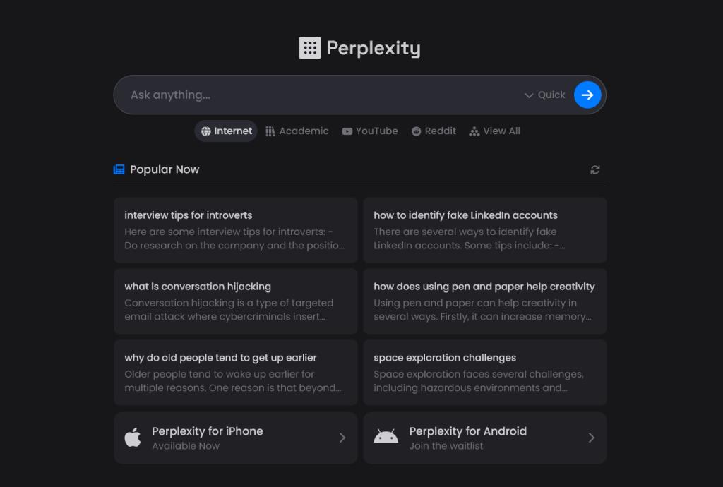 perplexity