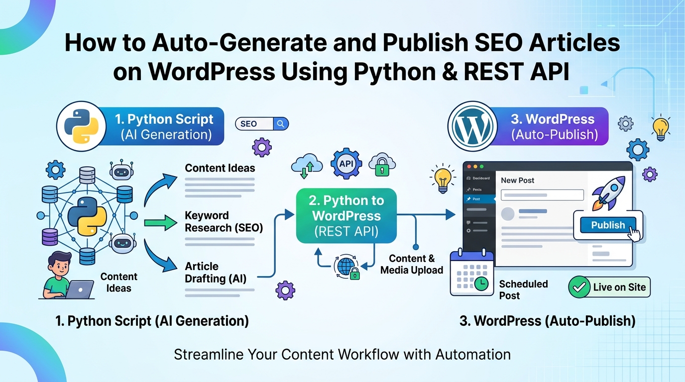 WordPress Automation Using Python & REST API